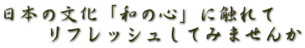 {̕ua̐SvɐG @@tbVĂ݂܂