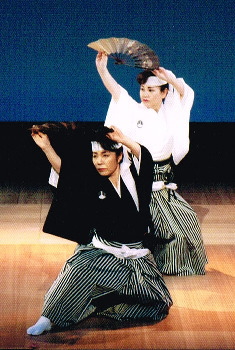 日本舞踊翔扇流寿啓会踊り写真